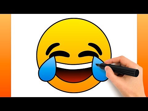 Comment Dessiner Un Emoji Qui Rit (Tutoriel De Dessin Facile)