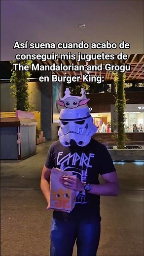 Juguetes de Star Wars en Burger King | The Mandalorian and Grogu #starwars #burgerking #grogu
