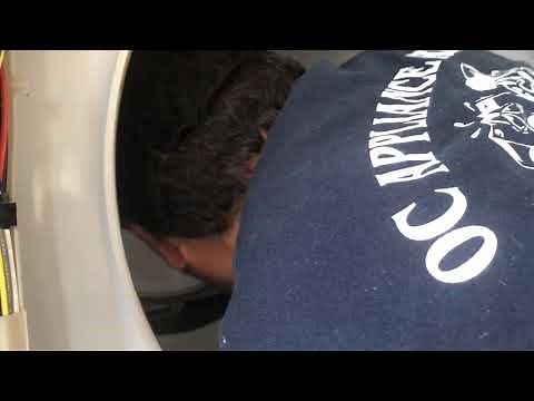 belt and roller replacement on a Maytag dryer with drying cabinet model # MCE8000AYW