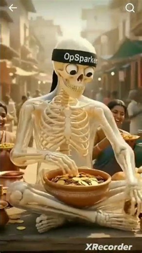 skeleton chole bhature walaaa #shortvideo #automobile #viral #music #verifynow