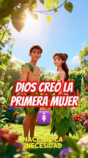 Dios creó a la primera mujer 🚺 | GÉNESIS 2.