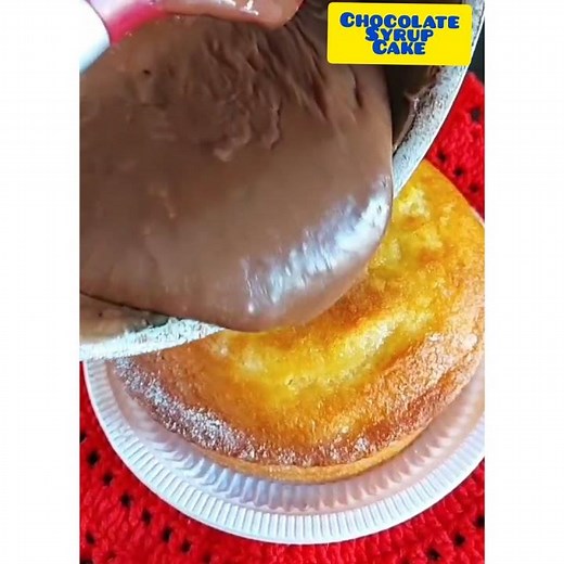 Chocolate Syrup Cake,