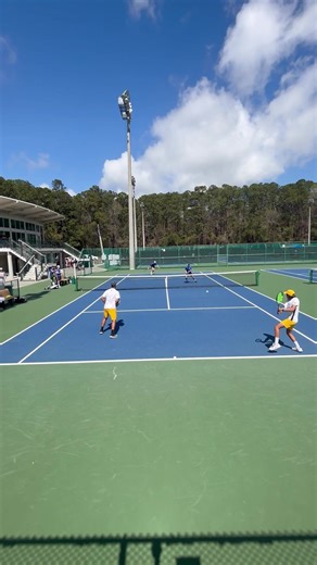 Double 1 against Savannah! 6/0 for our last double of spring breack! #tennis #doubletennis #sport #studentathlete #marianuniversity