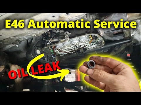 E46xi Automatic Transmission Service (How to: Replace Selector Rod Seal)
