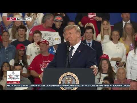FULL EVENT: Trump Holds Massive Rally in Suffern, NY - 05/22/26