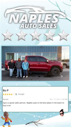 It’s a beautiful day for some motivation. This amazing review comes in from Bo and we are so happy to hear it! Thank you Bo and Natalie for your continued business and for being this week’s Monday Motivation. #customerreview #mondaymotivation #naplesautosales #dealwiththefriendlyguys | Naples Auto Sales