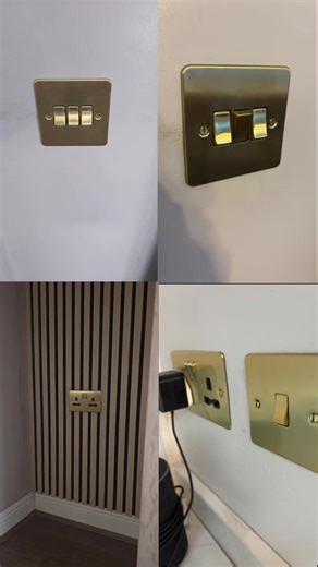 Gorgeous accessories from knightsbridge! #secondfix #electrician #accessories #knightsbridge #antique