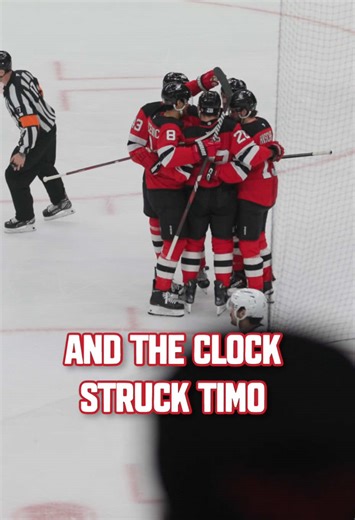 The sky is blue. Water is wet. Timo is scoring in March. #timomeier #timotime #marchmadness #devilsvsmapleleafs #nhl