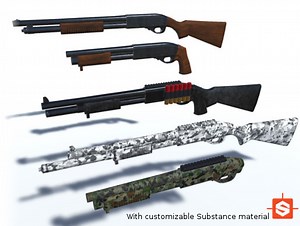 Shotgun Modular Pack | 3D Guns | Unity Asset Store