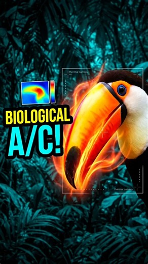 This Bird Has Built-In Air Conditioning! 🦜❄️