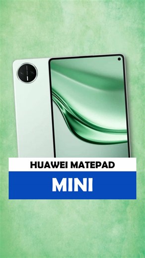 Huawei MatePad Mini: La Tablet Compacta Ideal