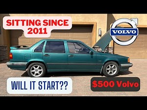 Will It Start? Abandoned Volvo 850 First Start in 12 Years! 69k Original Miles!