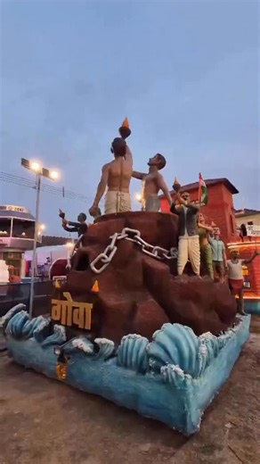 The Goa State Tableau at Bharat Parva, New Delhi proudly captured the soul of Goa, celebrating its rich heritage and the timeless spirit of Vande Mataram. | BJP Goa
