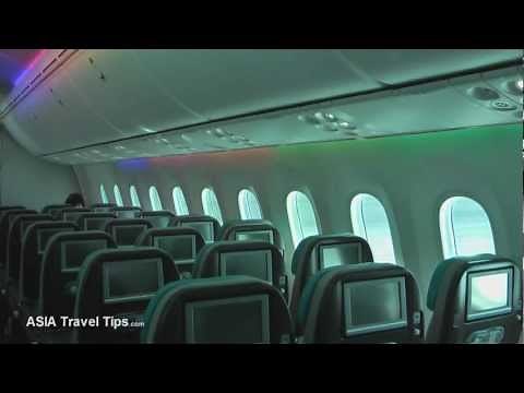 Boeing 787-8 Dreamliner Interior and Exterior Tour @ Singapore Airshow 2012