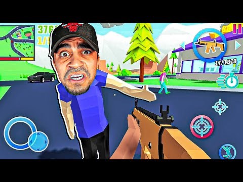 مدينة المتخلفين المضحكة - Dude Theft Wars