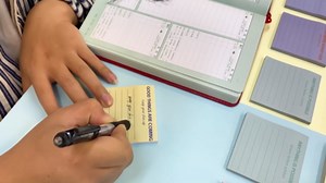 Sticky Notes Line, Assorted Bright Colors,Self-Adhesive Notes Line Colorful Post Memos for Office, School and Home,24 Pack/ 3 in x 3 in