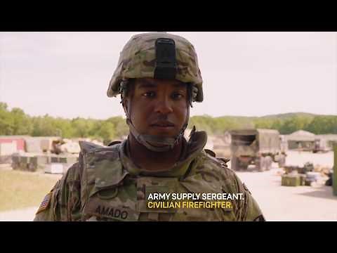 Army Reserve Life: Firefighter & 92Y Supply Sergeant