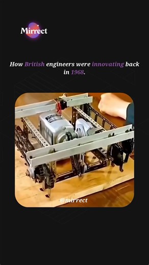 Mirrect on Instagram: "A Look Back at British Engineering Research Machinery in 1968 🔧📽️ This vintage footage shows how engineers in 1968 were already experimenting with early automation, mechanical control systems, and prototype robotics. Long before today’s AI-driven machines, researchers were laying the groundwork for the automated technologies we rely on now. A reminder that innovation didn’t start with modern tech — it’s been evolving for decades. Follow @mirrect for more #engineering #ro