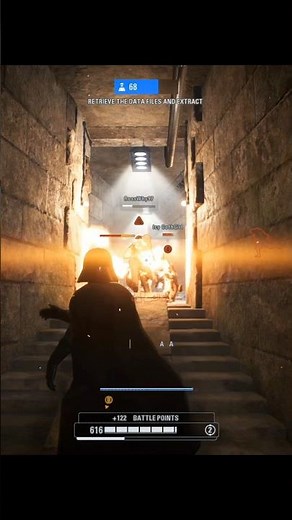 darth vader aura star wars battlefront 2 gameplay #battlefront2 #gaming #gameplay #shorts #vader