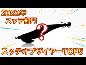 2022年に1番釣れたスッテランキング！1位〜5位まで紹介！【イカメタル&オモリグ】