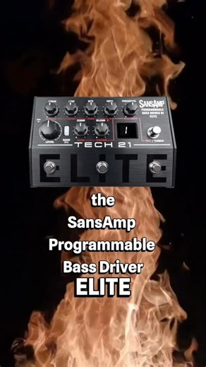 Tech 21 • SansAmp on Instagram: "👀 NEW‼️Look what’s coming to @thenammshow this week from Tech 21! [Booth 5828] It’s the SansAmp Programmable Bass Driver ELITE! Say what⁉️ Tech 21 brings the SansAmp Programmable Bass Driver into the digital domain with the ELITE. Check out ALL the details below, and be sure to stop by our booth for its debut! 🎉 Just as the original SansAmp was a personal mission to encapsulate tube amplifier sounds in a compact, portable pedal, inventor Andrew Barta has long b
