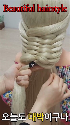 남자가 좋아하는 여자 헤어스타일 추천 #여신헤어스타일 #shorts #머리이쁘게묶기