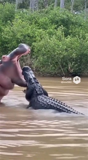 Hippos vs Crocs: The Deadliest Showdown
