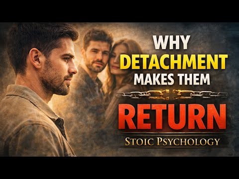 Why Detachment Makes Them Return | Stoic Psychology