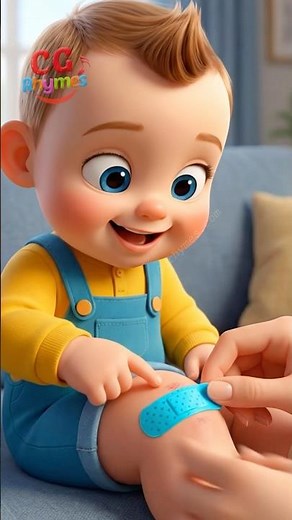 How to Use Band-Aids! 🩹 Fun Song for Kids! #nurseryrhymes #bandaid #kidssongs #shorts
