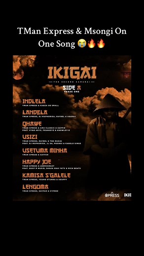 TMan Express & Msongi Collaboration: Ikigai The Second Samurai
