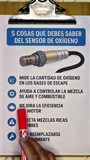 🧠 5 oxygen sensor secrets every driver should know 🚗💥 #automotivemechanics