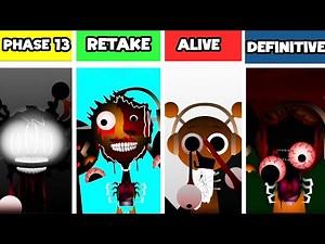 Incredibox Sprunki: Phase 13 vs Retake vs Alive vs Definitive