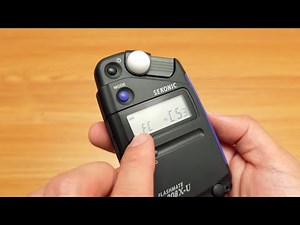How to set the Sekonic L-308X-U for video/film mode