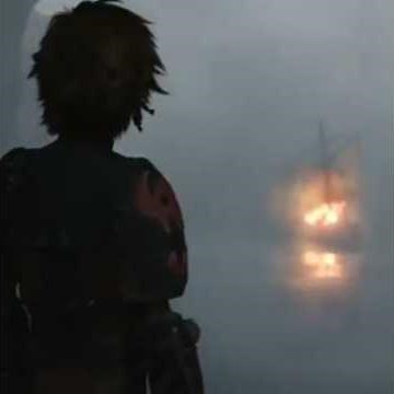 The saddest moment in How To Train Your Dragon 2😭😭 😭😭#httyd2 #sad #emotional #death #stoick #hiccup