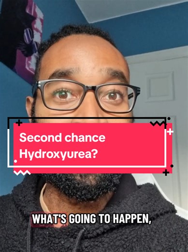 Replying to @eman57777 Second chance hydroxyurea? We can't be 100% certain about anything in life. Sometimes we have to take risks in the short term to find the best solution for ourselves in the long term.