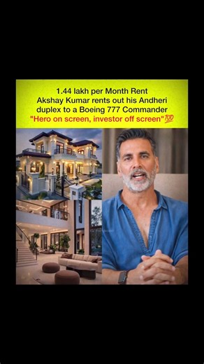 Akshay Kumar Smart Rental Deal 🏠💰 #akshaykumar
