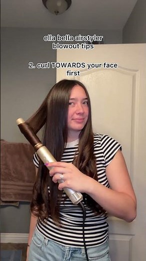 4 tips to level up your blowout using the Ella Bella Air Styler 💨✨ #BlowoutTips #AffordableLuxury