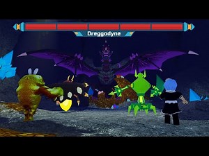 The EASIEST way to BEAT NIGHTMARE DREGGODYNE RAID BOSS in Loomian Legacy! (Best F2P Method)