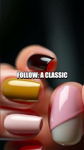 Architectural Color Blocks for Effortless Nail Elegance