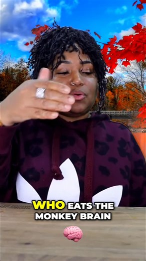 Bloveslife on Instagram: "They ate monkey brains straight from the monkey's head. Forks out! Is this real?! The video went viral! OMG. #MonkeyBrain #CrazyFood #ViralVideo #WTF #Gross #Foodie #Unbelievable"