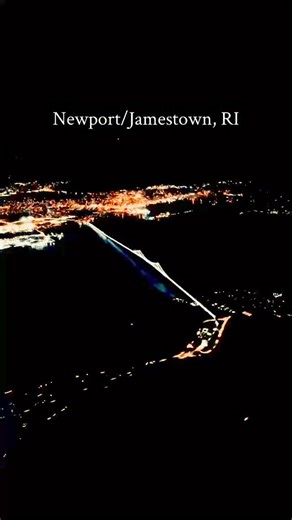 The Newport Bridge from up above. ✈️⚓️🌊🌉 #whatsgoingoninrhodeisland #jamestownri #newportri #newportbridge #rhodeisland | What's going on in Rhode Island