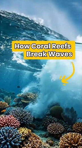 How Coral Reefs Break Waves