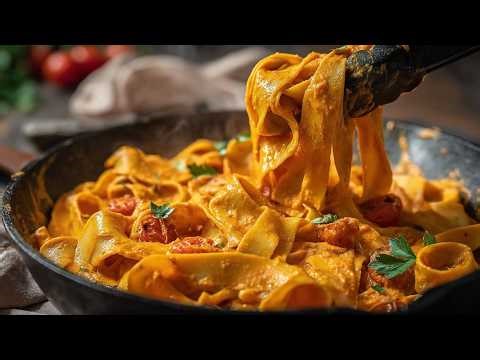 Humble Pasta That Tastes Like a Fancy Restaurant! Fast Creamy Dinner with No Cream