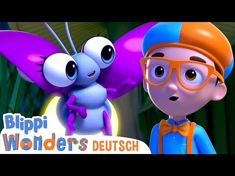 Blippi Wonders Deutsch - Glühwürmchen - Die Entdeckungen von Blippi |Abenteuer und Videos für Kinder
