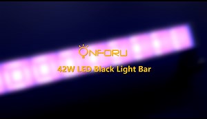 Watch Onforu 4 Pack 42W LED Black Lights on Amazon Live