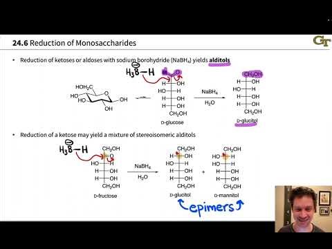 Reductions and Oxidations of Carbohydrates