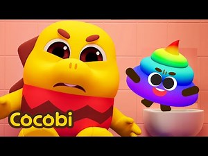 Potty Training🚽 Rainbow Poo!🌈 Colorful Toilet | Videos for Kids | Cocobi