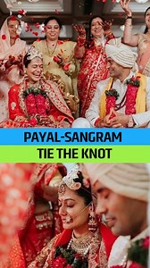Actress Payal Rohatgi & wrestler Sangram Singh tied the knot. The duo got married in Agra on July 9 in the presence of family & friends. Sangram donned a white sherwani and Payal donned a red lehenga. The actress shared the wedding news on Instagram. Congratulatory messages poured in from fans and friends for the newlywed couple. #payalrohatgi #sangramsingh | All News