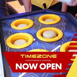 Get ready for an entertainment overload! Timezone Christchurch Central is now Open! Entry via Shands Lane Prepare to Play Win Grin https://www.timezonegames.com/en-nz/locations/timezone-christchurch-central?utm_content=sked_6441fa5ff834b34df8fcf88b&utm_medium=social&utm_name=sked&utm_source=facebook | Timezone New Zealand
