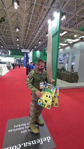 LAAD Defence & Security 2025. Maior feira de defesa e segurança da América Latina. Ela reúne expositores de diversos países que apresentam tecnologias, equipamentos e soluções voltadas para as Forças Armadas, Forças Policiais, autoridades governamentais, gestores de segurança corporativa e representantes da indústria.#SuperReels #viralreelsシ | Marco Roda